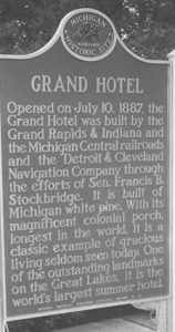 Mackinac Island Grand Hotel
