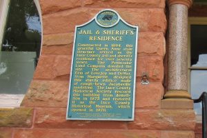Luce County Jail and Sheriffs Residence Historical Marker