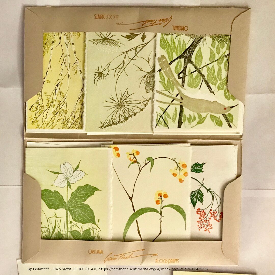 On May 23, 1978, Governor Milliken declared Gwen Frostic Day in Michigan to honor the artist’s nature-inspired work and enduring legacy.