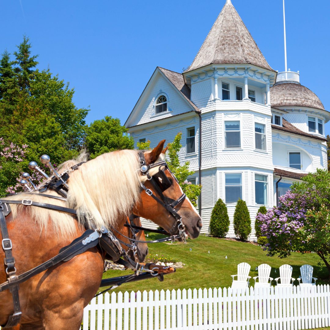 On July 6, 1898, Mackinac Island banned cars to protect horses. 126 years later, it's still a peaceful, car-free slice of Michigan history.
