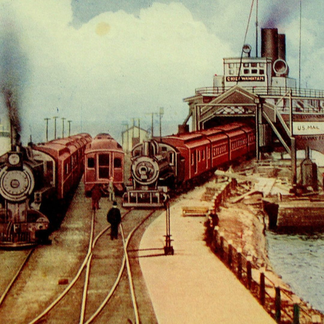 On August 26, 1911 Chief Wawatam was launched into the waters of Toledo, Ohio and headed north to transports rail cars across the Straits of Mackinac.