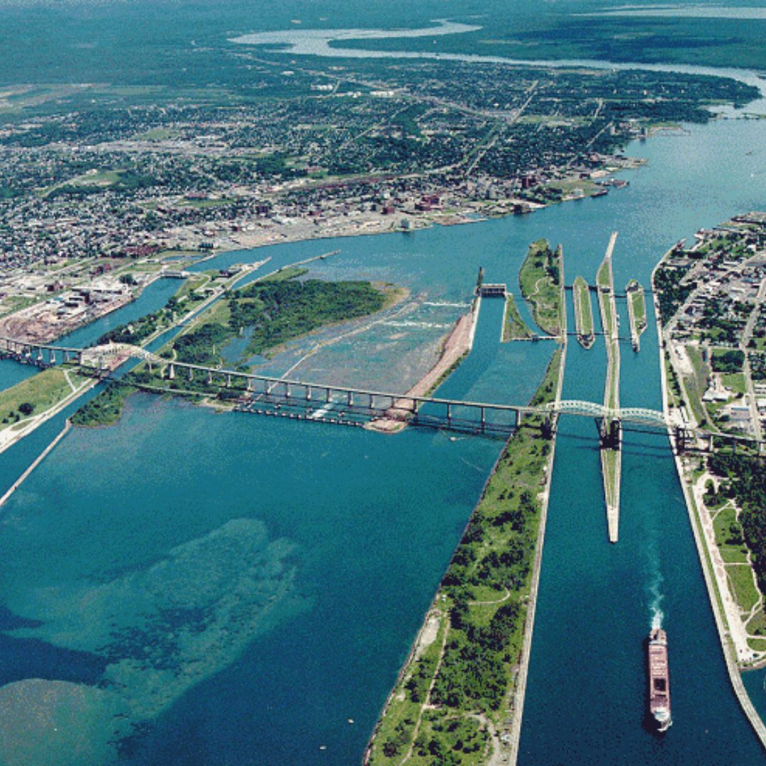 On this day, construction began on the Sault Ste. Marie International Bridge, linking two nations and transforming the Twin Soos.