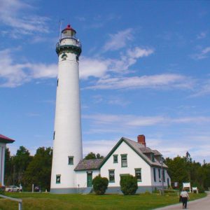 New Presque Isle Lighthouse guided ships along Lake Huron since the 1870s and remains one of the tallest and most significant Great Lakes towers.
