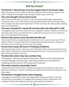 Discover the tragic story of the SS Daniel J. Morrell, the 1966 Lake Huron shipwreck that became one of the Great Lakes' most haunting disasters.
