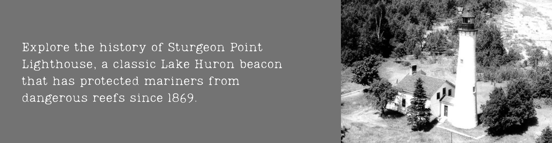 Explore the history of Sturgeon Point Lighthouse, a classic Lake Huron beacon that has protected mariners from dangerous reefs since 1869.
