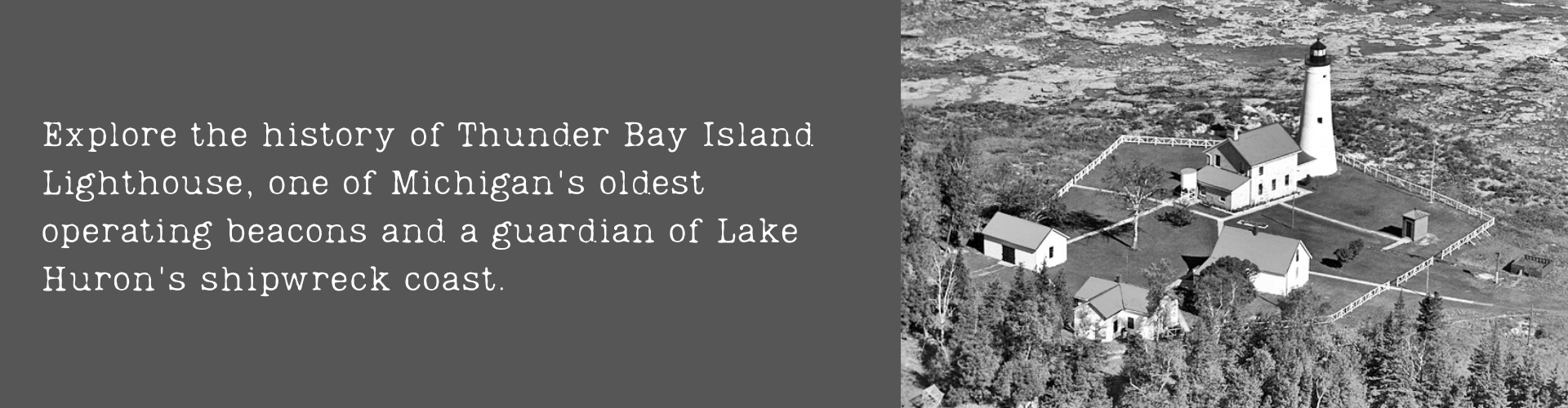 Explore the history of Thunder Bay Island Lighthouse, one of Michigan's oldest operating beacons and a guardian of Lake Huron's shipwreck coast.