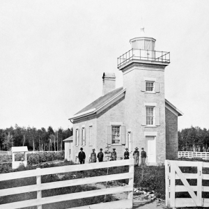 Explore the history of Peninsula Point Lighthouse, a Bay de Noc beacon that guided ships, survived abandonment, and now welcomes monarch butterflies.