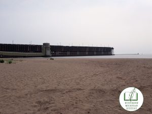 East side of Upper Ore Docks Presque Isle Park